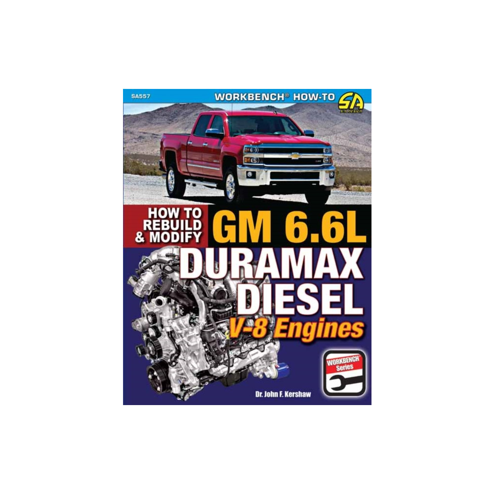 Produktbild för GM 6.6L Duramax Diesel V-8 Engines: How to Rebuild and Modify (häftad, eng)