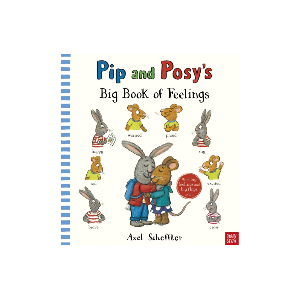 Produktbild för Pip and Posy's Big Book of Feelings (bok, board book, eng)