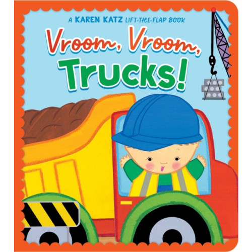 Simon & Schuster Vroom, Vroom, Trucks! (bok, board book, eng)