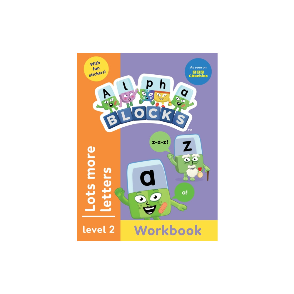 Produktbild för Alphablocks Lots More Letters (Orange Level Workbook) (häftad, eng)