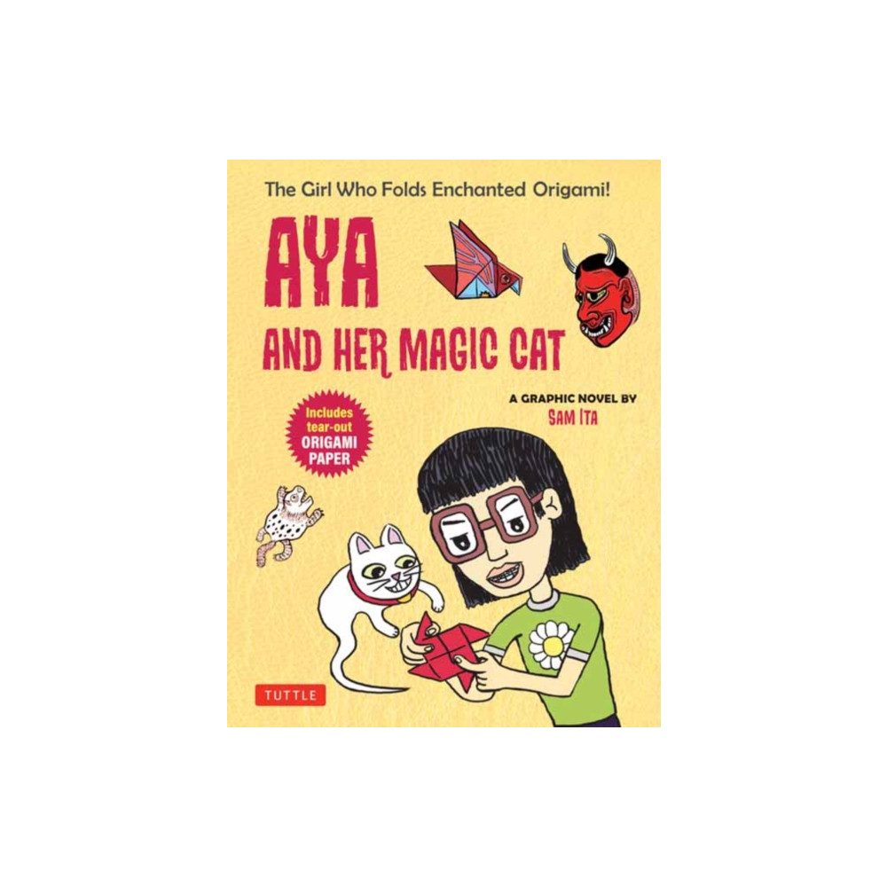 Produktbild för Aya and Her Magic Cat: A Graphic Novel (häftad, eng)