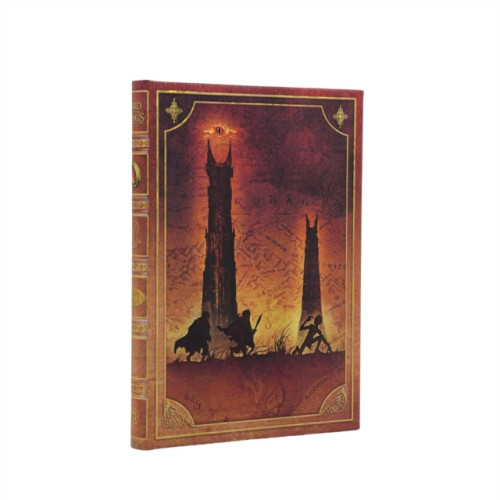 paperblanks The Quest Continues (The Lord of the Rings Collection) Journal Midi Unlined (Elastic Band Closure) (inbunden, eng)