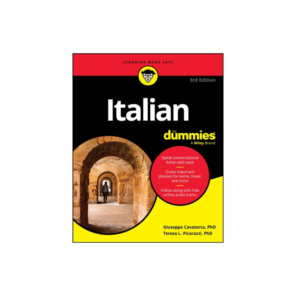 Produktbild för Italian For Dummies (häftad, eng)