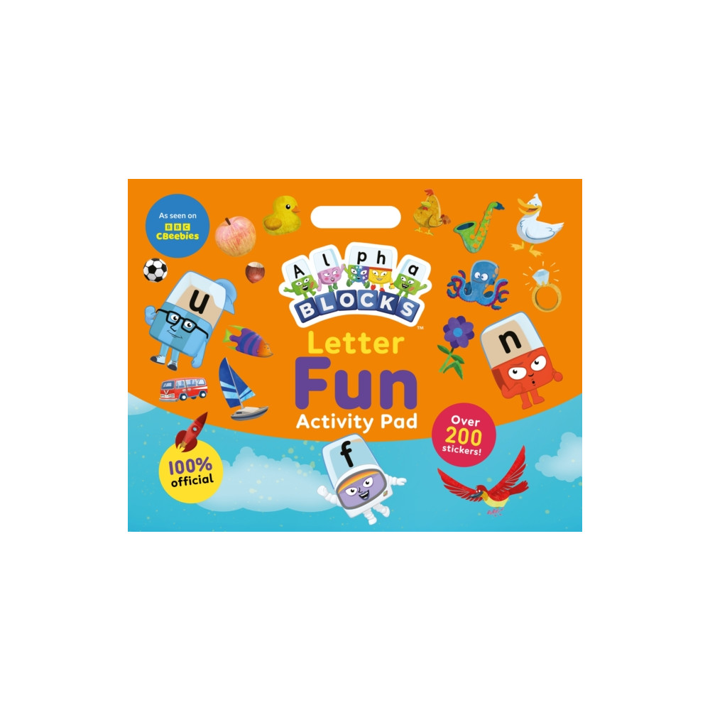 Produktbild för Alphablocks Letter Fun Mini Activity Pad (häftad, eng)