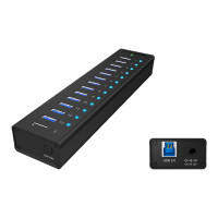 Produktbild för ICY BOX IB-AC6113 - hubb - 13 portar