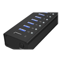 Produktbild för ICY BOX IB-AC6113 - hubb - 13 portar