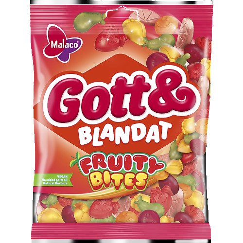 Malaco Gott & Blandat Fruity Bites 170g