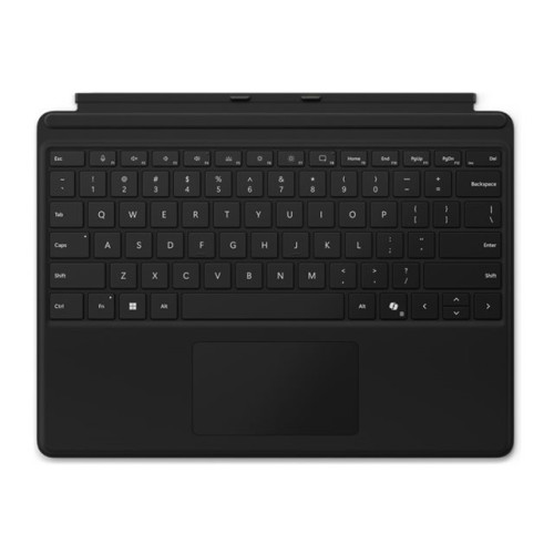 Microsoft Microsoft Surface Pro Keyboard - tangentbord - med pekplatta, accelerometer - AZERTY - fransk - svart Inmatningsenhet