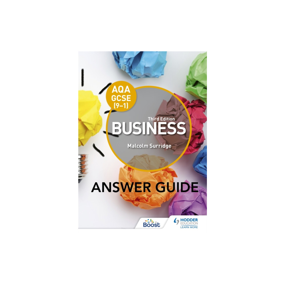Produktbild för AQA GCSE (9-1) Business Third Edition Answer Guide (häftad, eng)