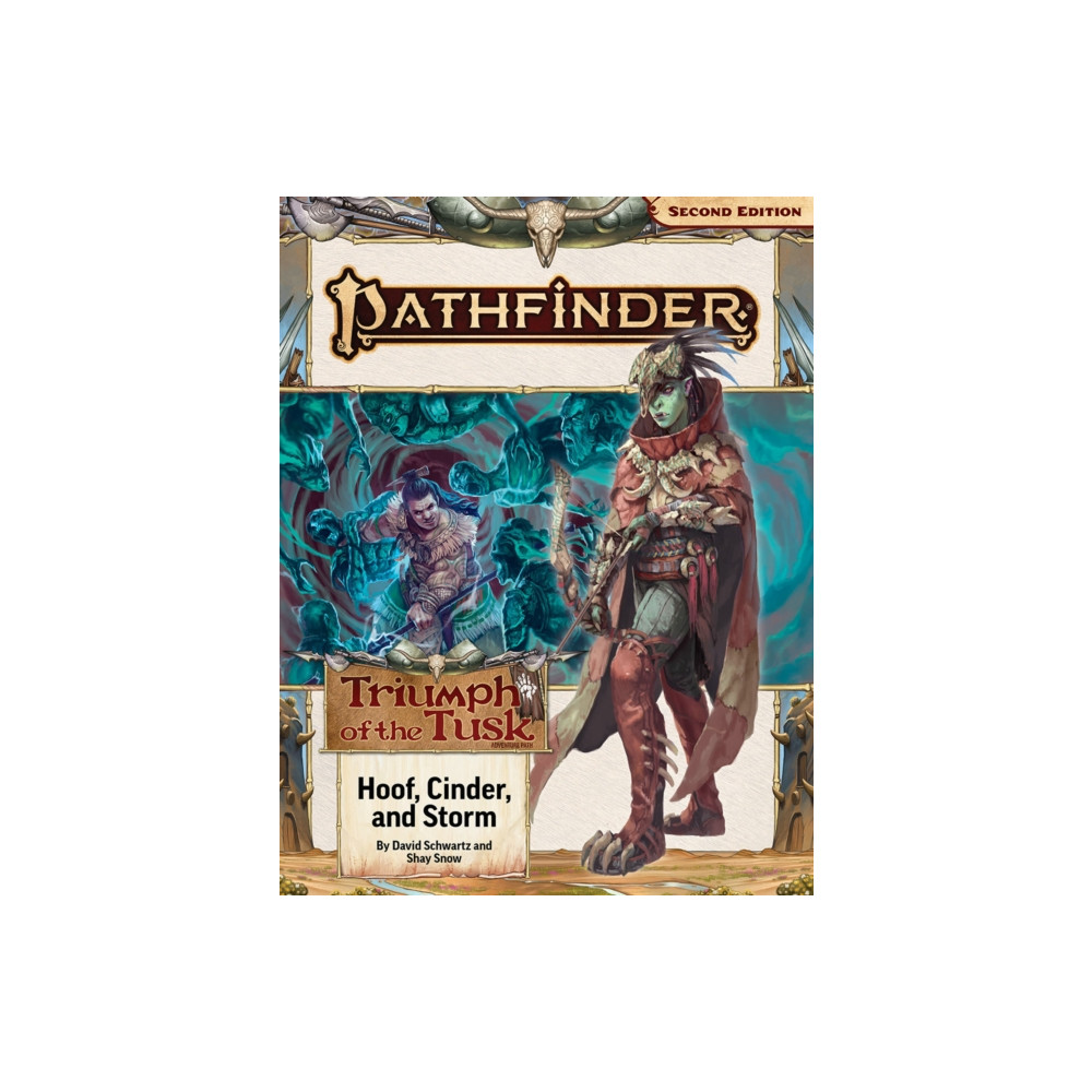 Produktbild för Pathfinder Adventure Path: Hoof, Cinder, and Storm (häftad, eng)