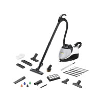 Produktbild för Kärcher SV 7, Cylinderångtvätt, 0,5 l, Svart, Grå, Vit, Knap...