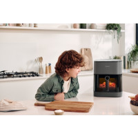 Produktbild för Panasonic NF-CC500 - varmluftsfritös - matt grå