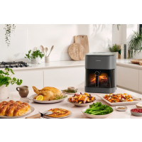Produktbild för Panasonic NF-CC500 - varmluftsfritös - matt grå