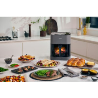 Produktbild för Panasonic NF-CC500 - varmluftsfritös - matt grå