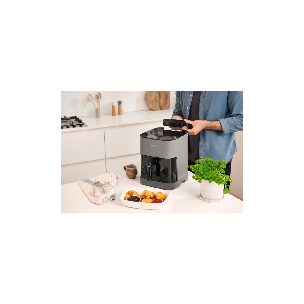 Produktbild för Panasonic NF-CC500 - varmluftsfritös - matt grå