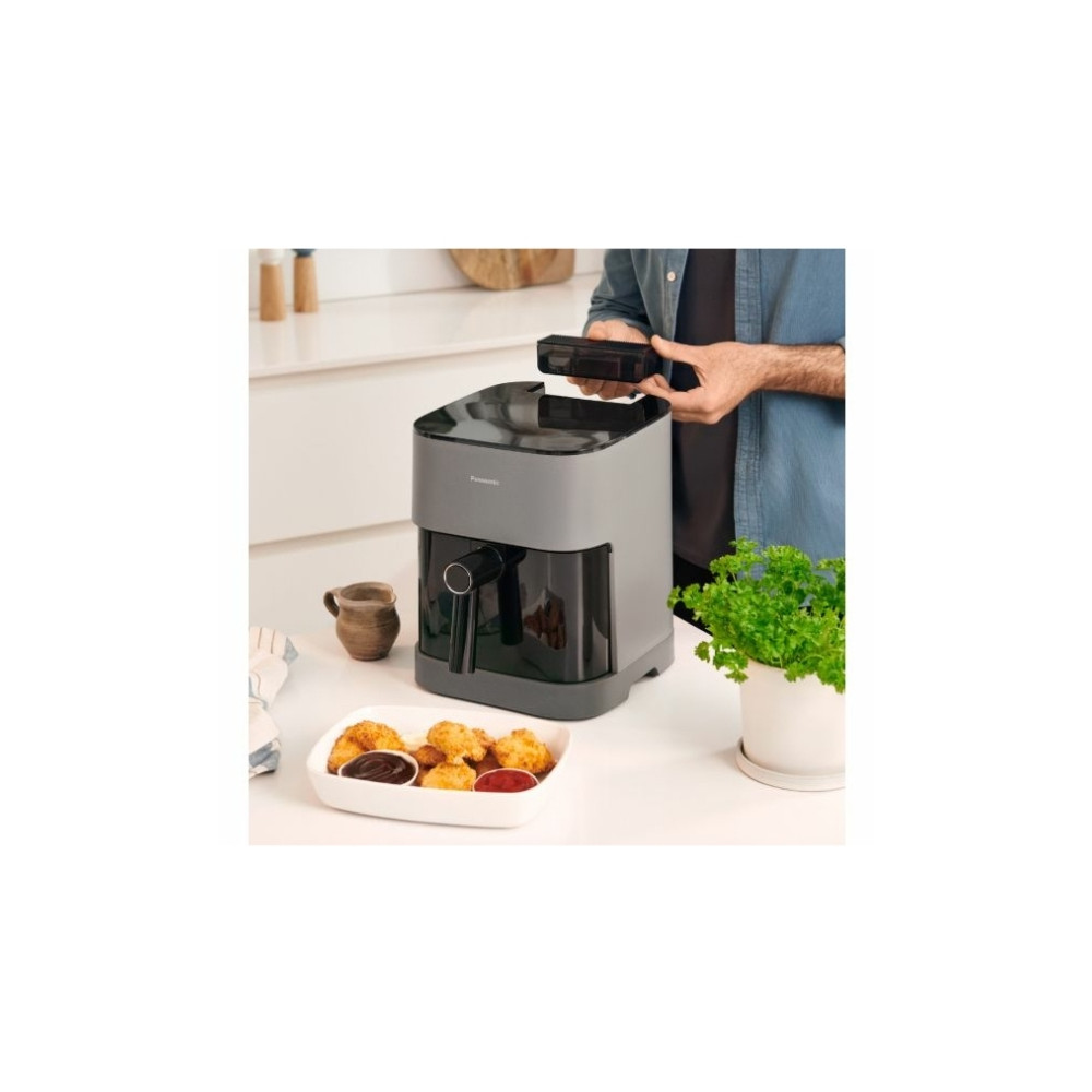 Produktbild för Panasonic NF-CC500 - varmluftsfritös - matt grå