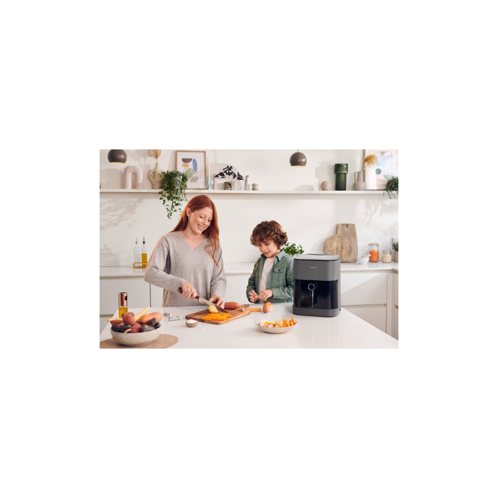 Produktbild för Panasonic NF-CC500 - varmluftsfritös - matt grå