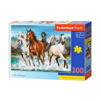 Produktbild för Castorland B-222056 delar Hobby Call of Nature pussel, 200 b...