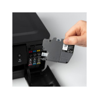 Produktbild för Brother LC421XLC - Lång livslängd - cyan - original - bläckpatron