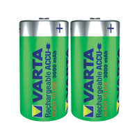 Produktbild för Varta Power Accu batteri - 2 x D - NiMH