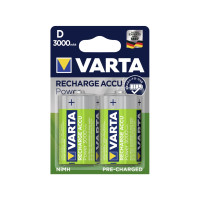 Produktbild för Varta Power Accu batteri - 2 x D - NiMH