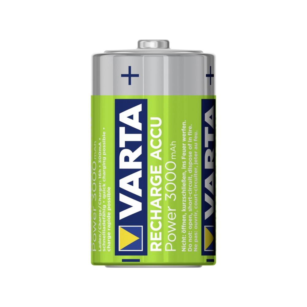 Produktbild för Varta Power Accu batteri - 2 x D - NiMH