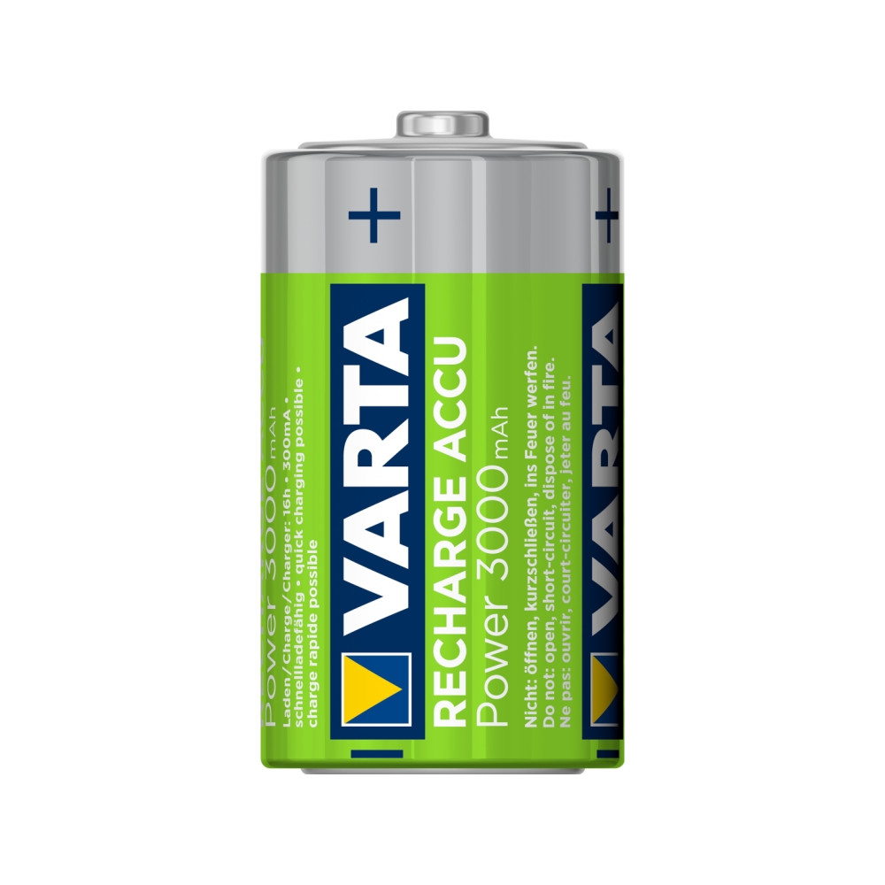 Produktbild för Varta Power Accu batteri - 2 x D - NiMH