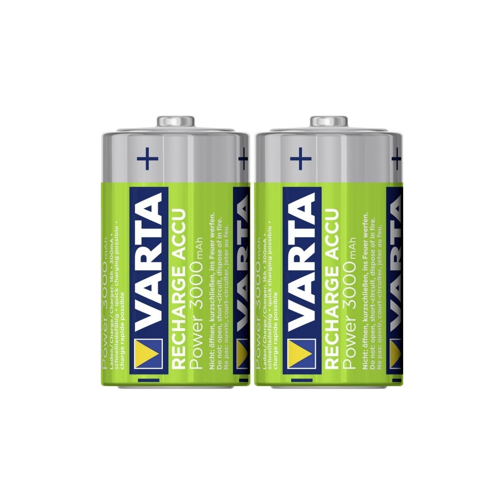 Produktbild för Varta Power Accu batteri - 2 x D - NiMH