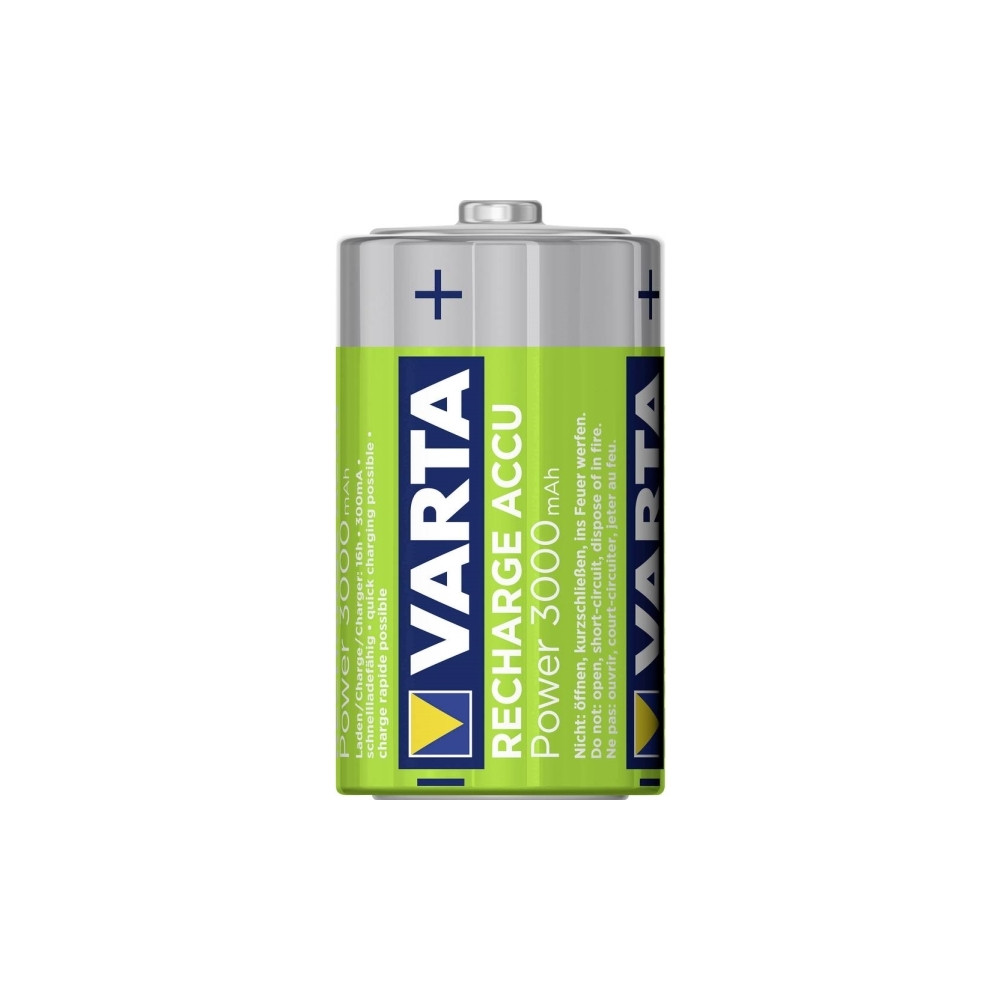 Produktbild för Varta Power Accu batteri - 2 x D - NiMH