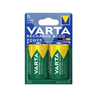 Produktbild för Varta Power Accu batteri - 2 x D - NiMH