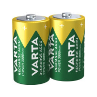 Produktbild för Varta Power Accu batteri - 2 x D - NiMH