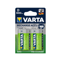 Produktbild för Varta Power Accu batteri - 2 x D - NiMH