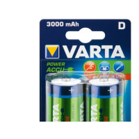 Produktbild för Varta Power Accu batteri - 2 x D - NiMH