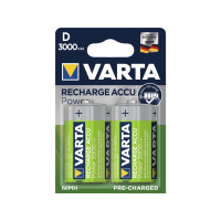 Produktbild för Varta Power Accu batteri - 2 x D - NiMH