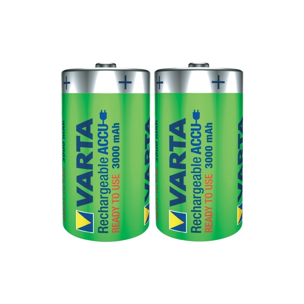 Produktbild för Varta Power Accu batteri - 2 x D - NiMH