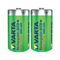Produktbild för Varta Power Accu batteri - 2 x D - NiMH