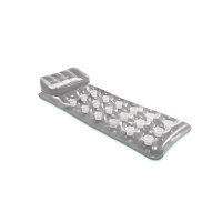 Produktbild för Intex 58894EU, Grå, Badmadrass, Monokromatiskt, Vinyl, Man /...