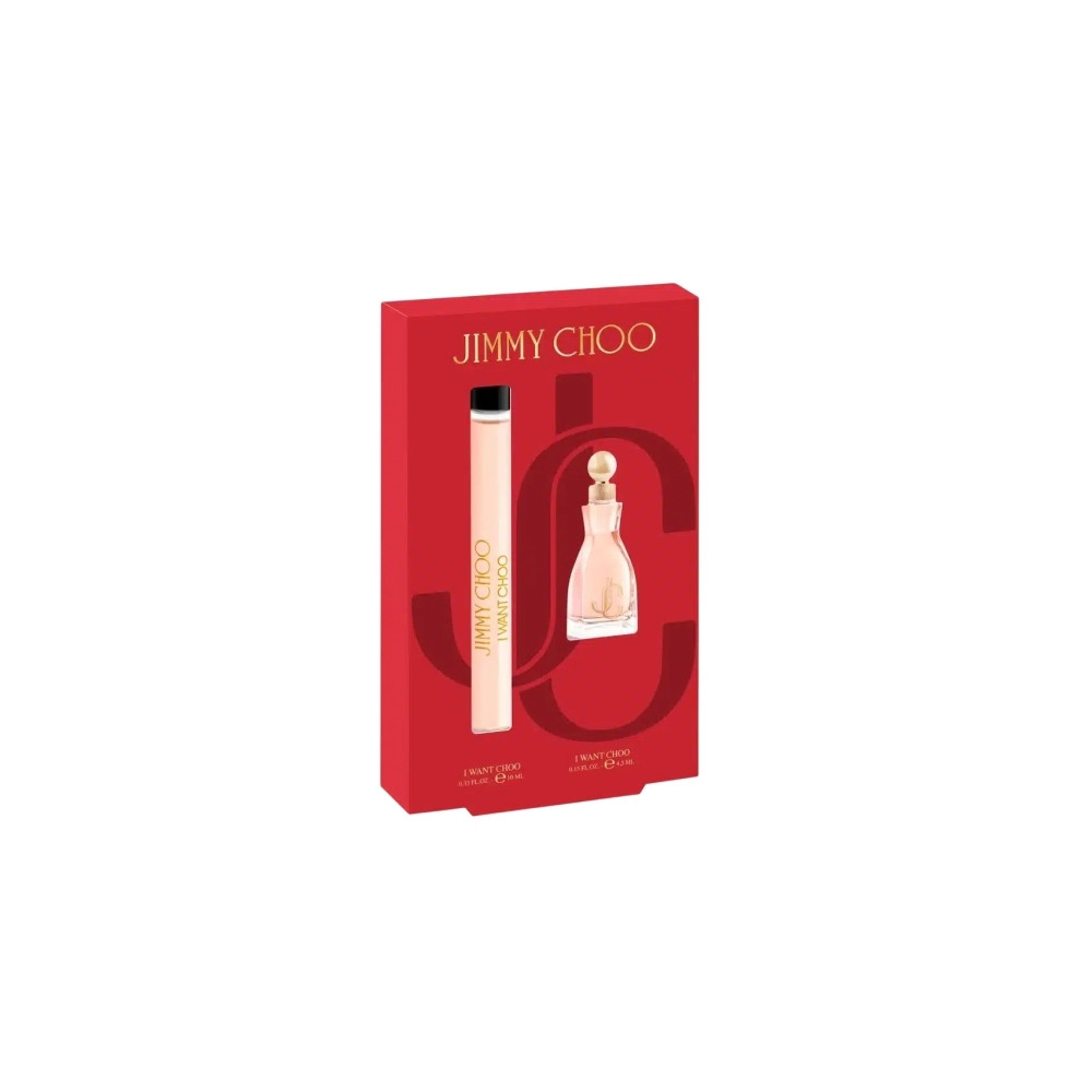 Produktbild för Jimmy Choo-set: I Want Choo Eau De Parfum (10 ml) + I Want C...