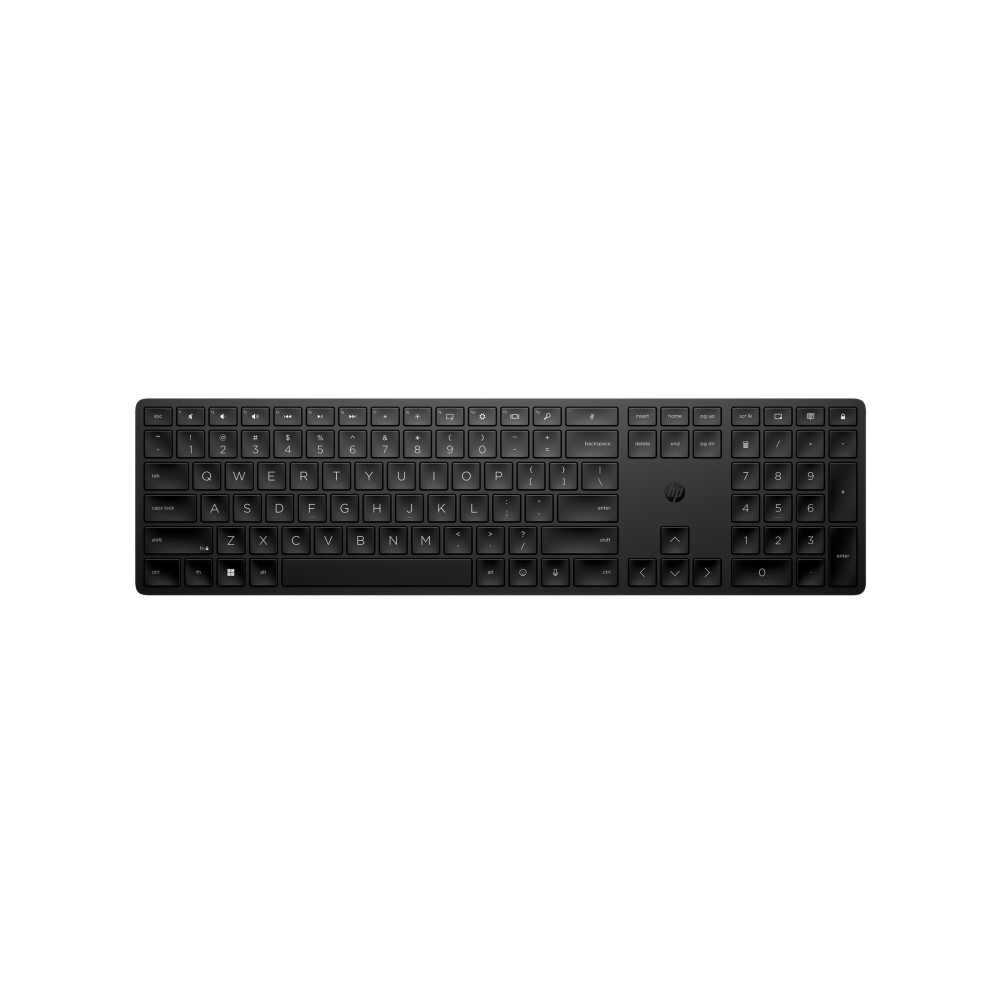 Produktbild för HP 450 - tangentbord - programmerbar - 100% full size - QWERTY - italiensk - svart Inmatningsenhet