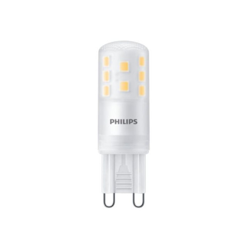 Philips Philips - LED-glödlampa - form: kapsyl - glaserad finish - G9 - 3.7 W - varmt vitt ljus - 2700 K (paket om 6)