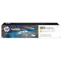 Produktbild för HP 981Y - Extra lång livslängd - gul - original - PageWide - bläckpatron