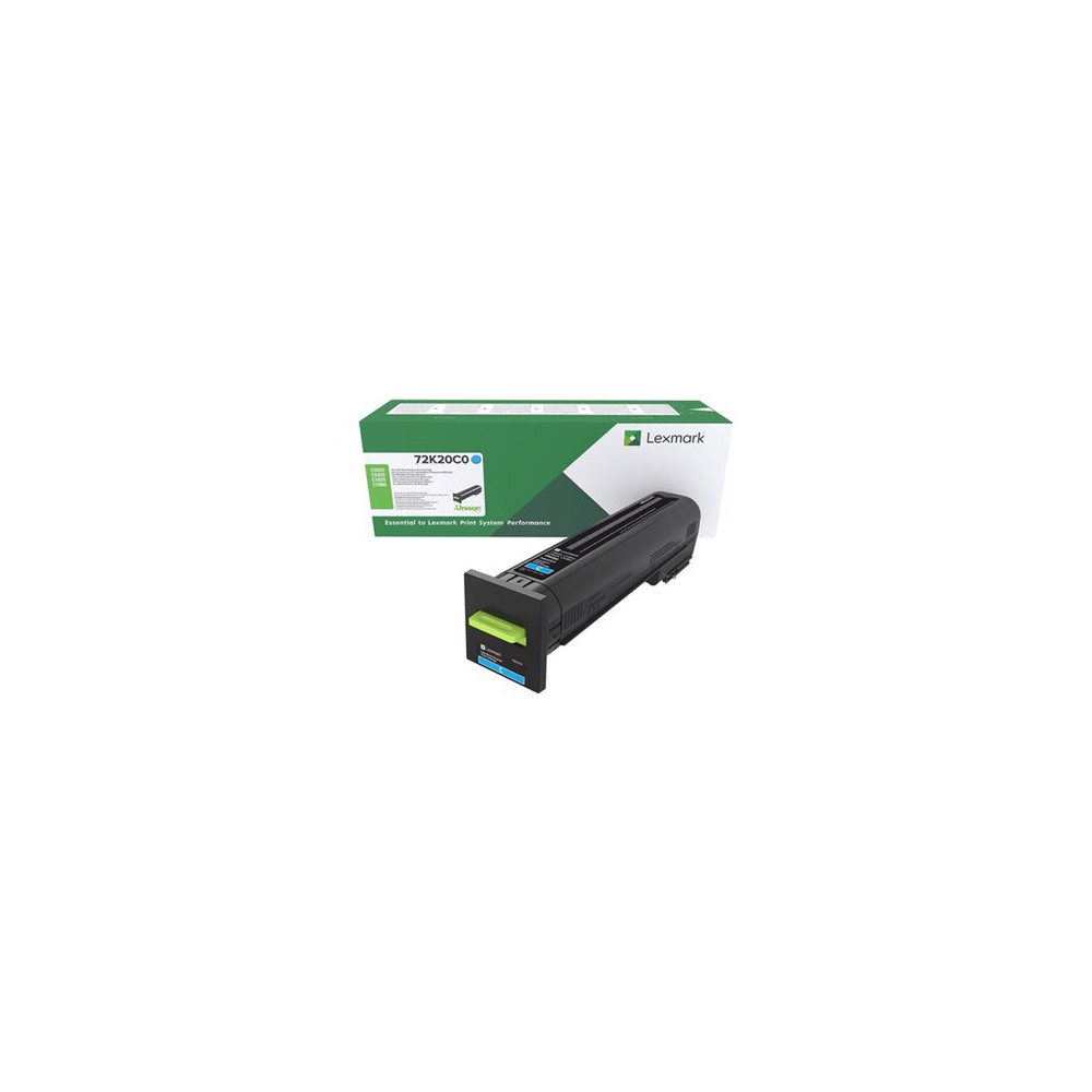 Produktbild för Lexmark - cyan - original - tonerkassett - LCCP, LRP
