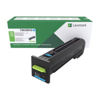 Produktbild för Lexmark - cyan - original - tonerkassett - LCCP, LRP