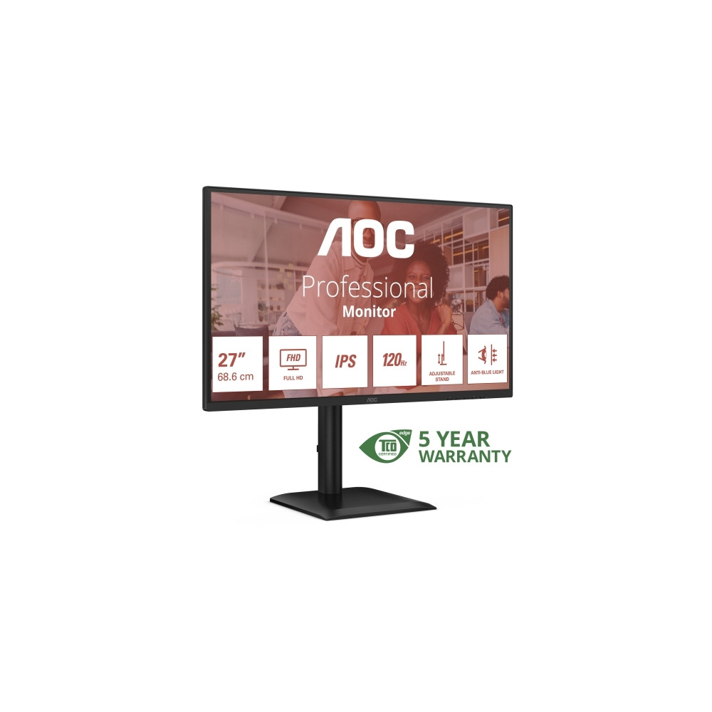 Produktbild för AOC 27E4U - LED-skärm - Full HD (1080p) - 27" - HDR