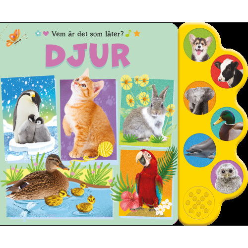 Tukan Förlag Vem är det som låter? Djur (bok, board book)