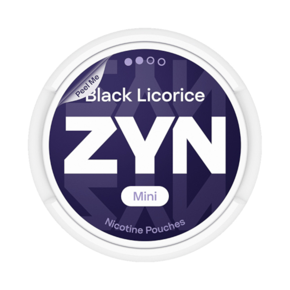 Produktbild för ZYN Black Licorice Mini 3mg 10-pack