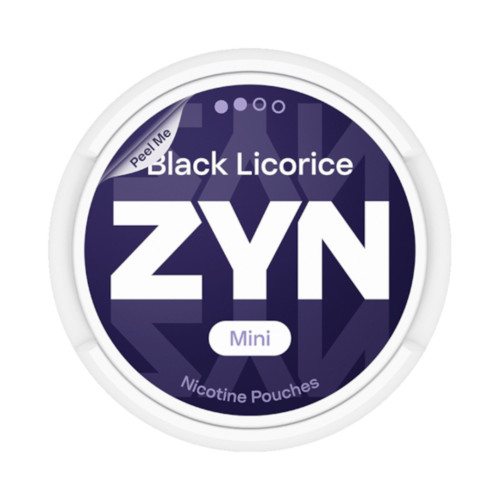 ZYN ZYN Black Licorice Mini 3mg 10-pack