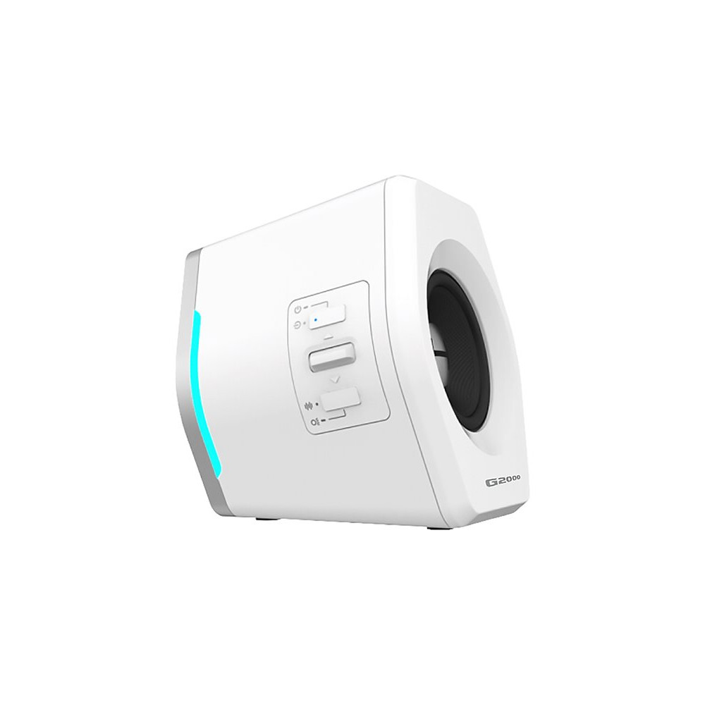 Produktbild för Effekthögtalare Edifier G2000 2.0 Bluetooth Gaming RGB vit d...