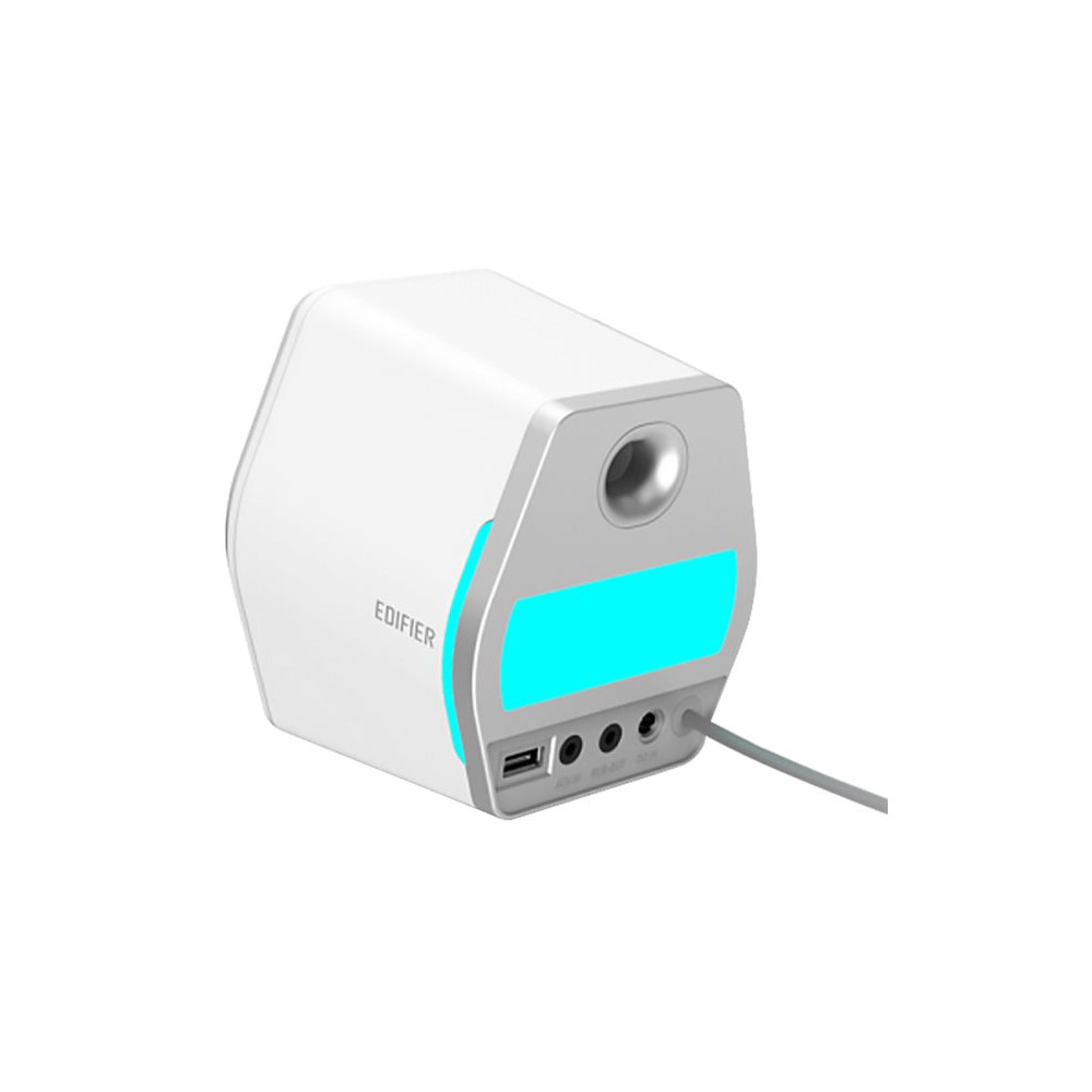 Produktbild för Effekthögtalare Edifier G2000 2.0 Bluetooth Gaming RGB vit d...