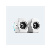 Produktbild för Effekthögtalare Edifier G2000 2.0 Bluetooth Gaming RGB vit d...